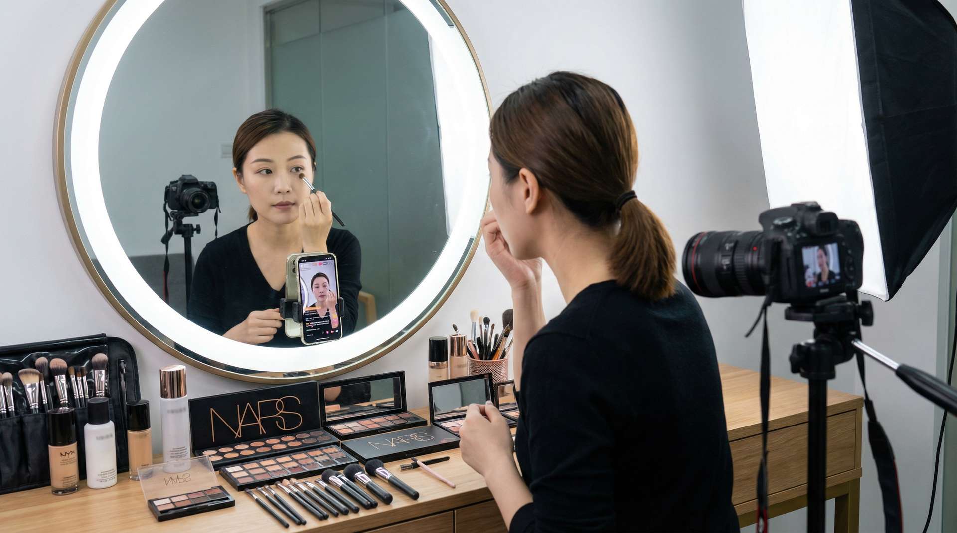 夜夜撸美妆视频教程